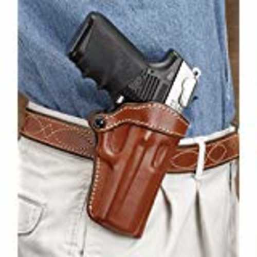 Hunter Open Top Holster for Glock 19, 23, Brown